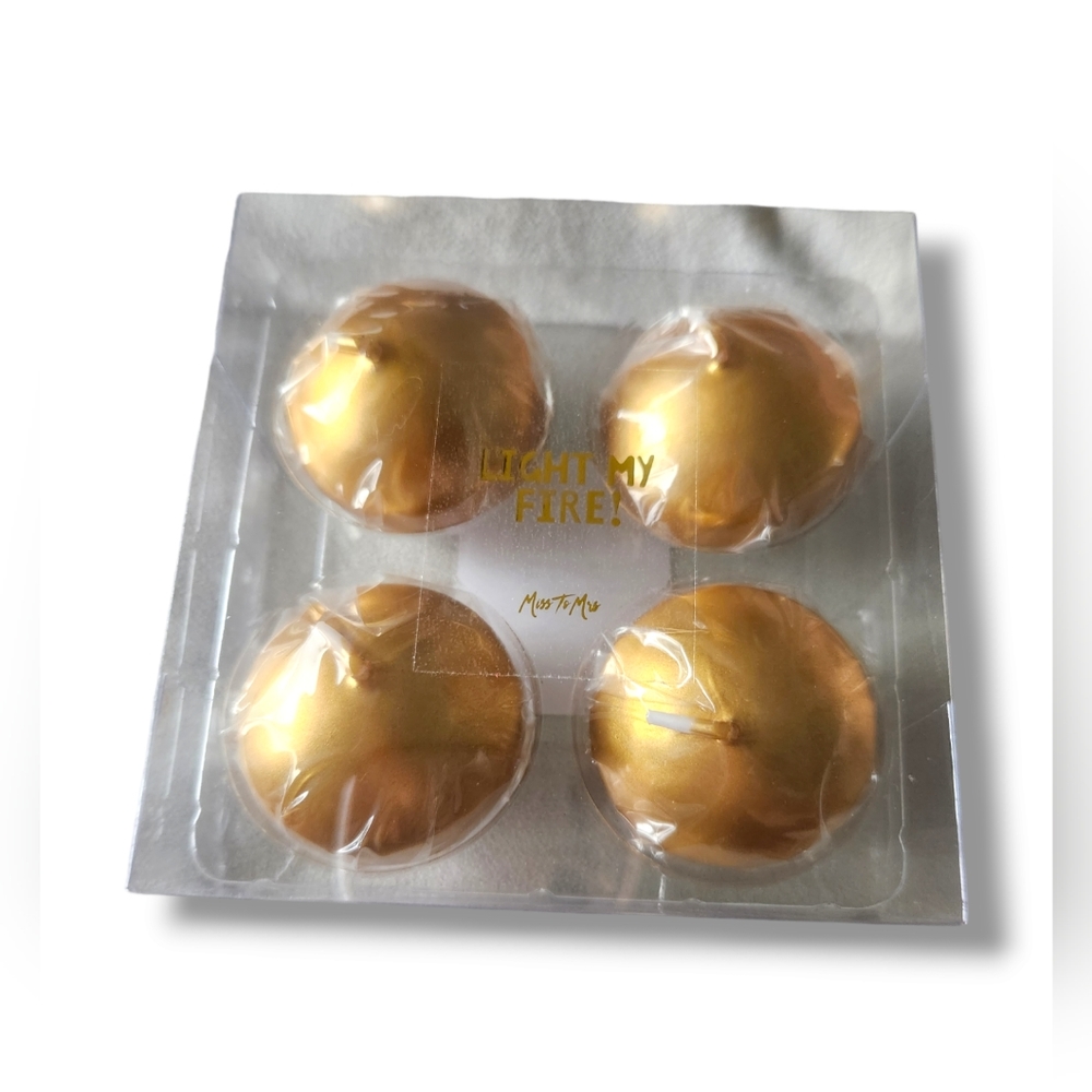4 Floating Candles - unscented